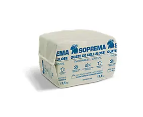 Ouate de Cellulose THERMACELL CRISTAL - Sac de 12.5KG certifié ACERMI