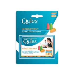 QUIES Protection auditive en mousse 8 paires