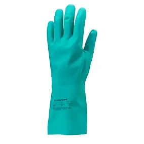 Gants de travail Coverguard Eurochem vert taille 9