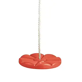 Balançoire disque assiette ronde polyéthylène Soulet rouge ø28 cm