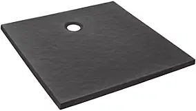 Receveur de douche extra-plat 90 x 90 cm anthracite Oscar Jacob Delafon