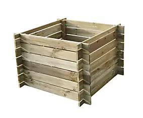Composteur Cardon en bois 250 L Jardipolys