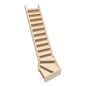 Contremarche escalier 1/4 tournant Kordo 80 cm
