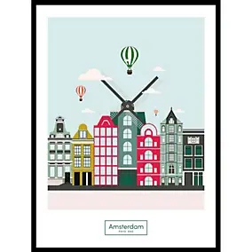 Image encadrée Amsterdam 30 x 40 cm CM Creation