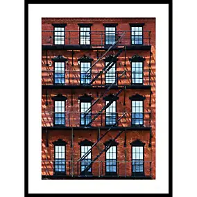 Image encadrée Façade 30 x 40 cm CM Creation