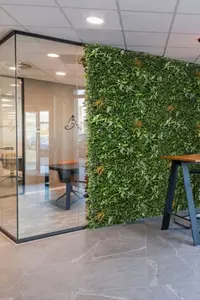 Mur végétal artificiel polyéthylène SAVANE 1 x 1 m