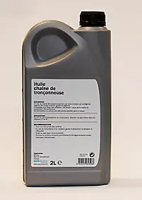 Bidon d'huile pour chaîne de tronçonneuse Diall 2L
