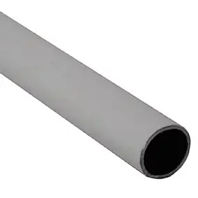 Tringle de penderie ronde acier blanc Ø1,8 x 150 cm