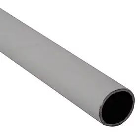 Tringle de penderie ronde acier blanc Ø1,8 x 200 cm