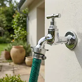Robinet de puisage chromé 15/21 -20/27 DIALL