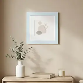 Cadre photo blanc Lissea l.30 x H.30 cm