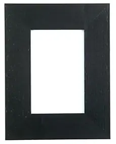 Cadre photo noir Lissea l.18 x H.24 cm