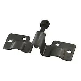 2 Ferrures de lit en applique 93 x 40 mm