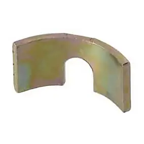 Partie de segment demi-lune Diall en acier Ø externe 30 mm Ø de perçage pour la fixation 6 mm vendue par 4
