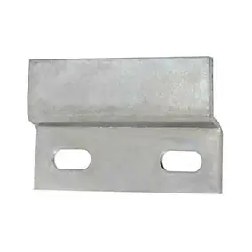 2 Profils Z simple Acier zingué 76 x 45 mm