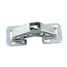 Charnière invisible sans ressort easy acier nickelé Diall 90°, lot de 2