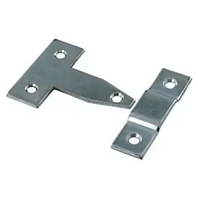 Ferrure de suspension Acier zingué H. 40 x l. 50 mm