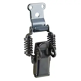Fermoir à ressort Diall acier zingué H. 52 x l. 35 mm