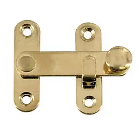 Fermoir à bascule Acier laitonné l. 52 mm x H. 44 mm