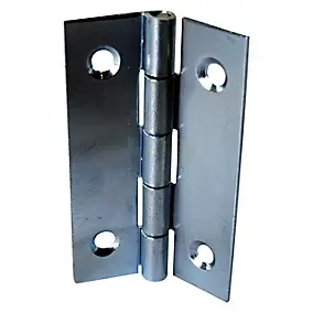 2 charnières acier zingué Diall 30 x 19 mm