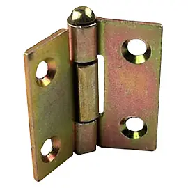 2 charnières démontables acier bichromaté Diall 60 x 60 mm