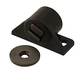 2 loqueteaux ronds Marron 6 kg Entraxe 25