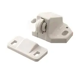 Loqueteau à rouleau blanc Diall vendu par 2