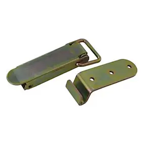 Fermoir cadenas Acier zingué l. 28 mm x H. 118 mm