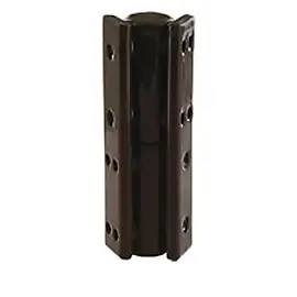 2 paumelles universelles 50 Epoxy Marron