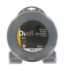 Fil de nylon titanium Diall Ø3mm 56m