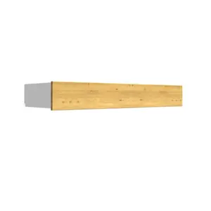Tiroir simple imitation chêne "Darwin" H.15,8 x L.93,9 x P.51,6 cm