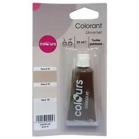 Colorant universel toutes peintures Colours chocolat 25ml