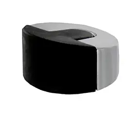 Butoir de porte DIALL inox poli Ø 4,7 cm