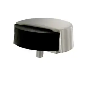 Butoir de porte DIALL inox poli Ø5,2 cm