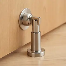 Bloc porte magnétique Diall Acier inoxydable