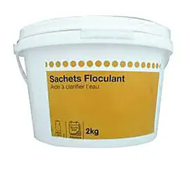 Floculant 16 Sachets 2kg pour Piscine