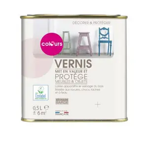 Vernis ton chêne clair satin 0,5 L