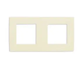 Plaque de finition double Colours Kalya Beige