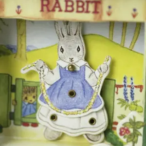 Mini dancing musical Little grey rabbit