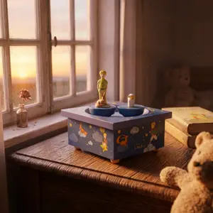 Boîte à musique magnétique Le Petit Prince