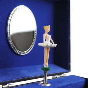 Boîte à bijoux musicale phosphorescente Danseuse étoile