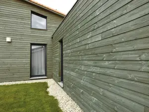 Lot de 6 lames de bardages épicéa vert "Kladi"