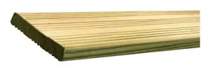 Lame de terrasse en pin vert Ep.27 X l.145 X L.3900 mm