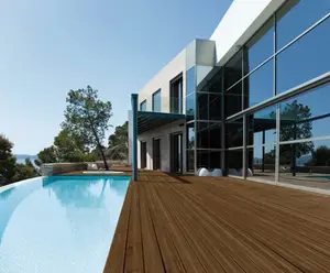 Lame de terrasse 4,2 m marron