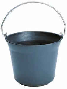 Seau agricole en plastique avec anse - 16 L