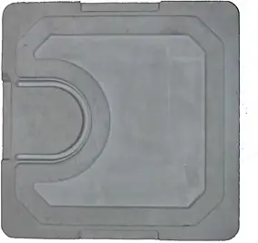 Couvercle béton armé Epers 25 x 25 cm