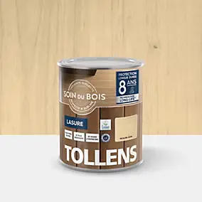 Lasure extérieure Soin du bois Tollens incolore satin 1L