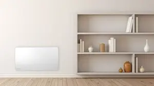 Radiateur électrique inertie sèche 1500 W blanc RADIA BELAROC CONNECT