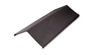 Rive noire pour plaque 13cm x 1m Onduline