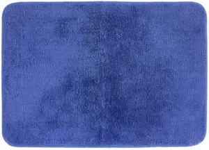 Tapis de bain "Smooth" bleu marine - 50 X 70 cm